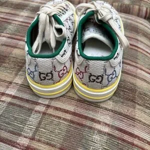 Size 9 Gucci Shoes (worn once) Black and White Gucci only worn once. Comfortable Casual  main image 3